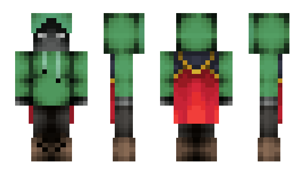 Minecraft skin Ik1da