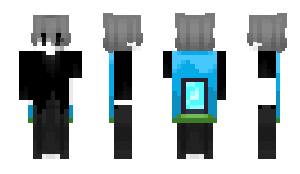 Minecraft skin Visi0nF3