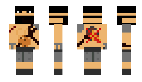 Minecraft skin NotaPizzaService