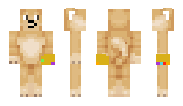 Minecraft skin SimplyDoggo
