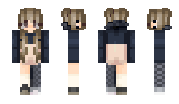 Minecraft skin MissQueen