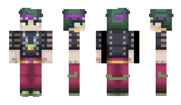 Minecraft skin Pechenkaaa