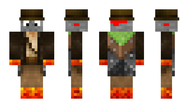 Minecraft skin HamAndRock