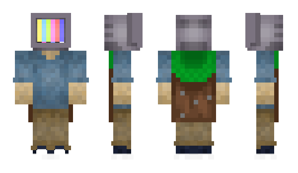 Minecraft skin ButtahFly6