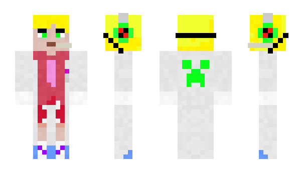 Minecraft skin KitsuninFeeD