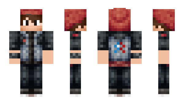 Minecraft skin Biohazard389