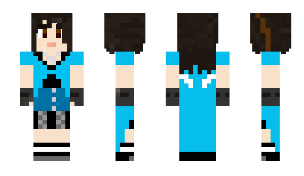 Minecraft skin Riyuu