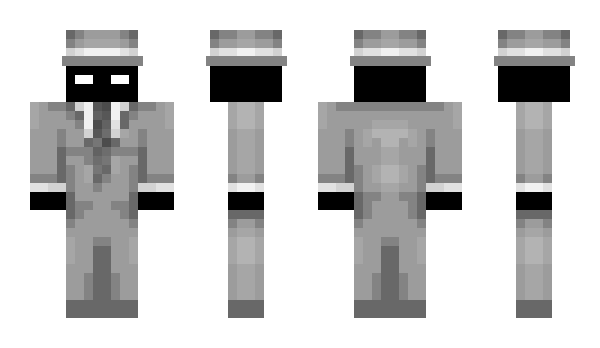 Minecraft skin Silverman