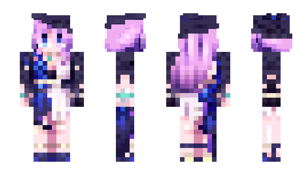 Minecraft скин по нику Milaroses