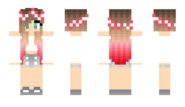 Minecraft skin Roseluck21