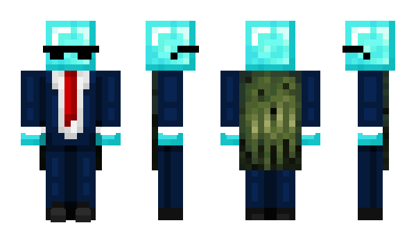 Minecraft скин по нику PolyFrameCrash