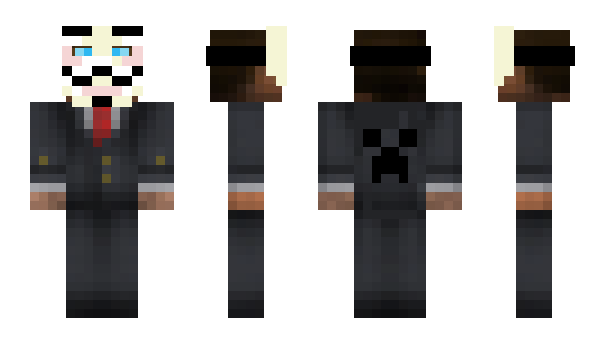 Minecraft skin Minazavr