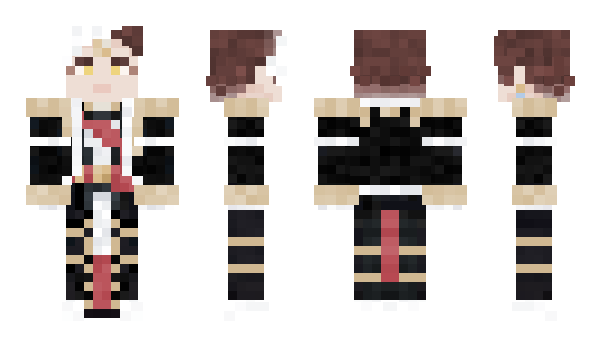 Minecraft skin Ulquiorra__4