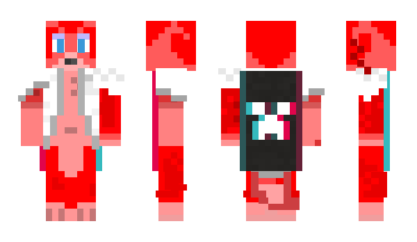 Minecraft скін по ніку RedStoneFoxxy