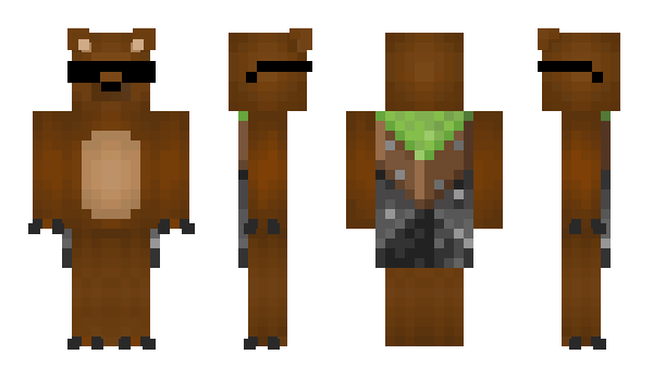 Minecraft skin BeerBelliedBear