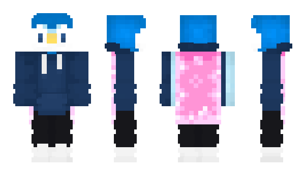 Minecraft skin Littleblueyoshi2