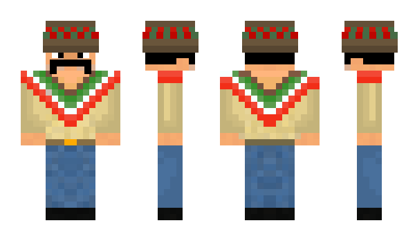 Minecraft skin peso