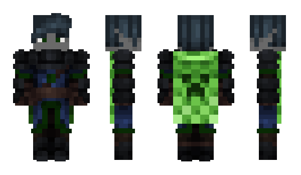 Minecraft skin slimebased