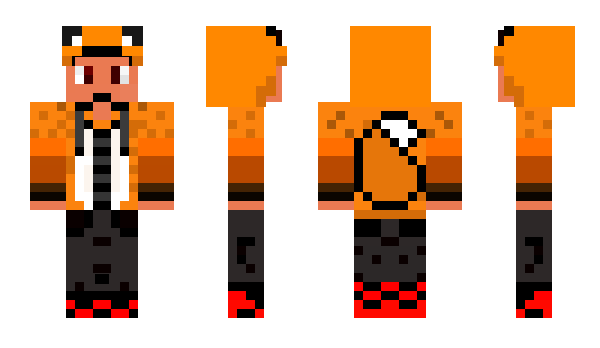 Minecraft скін по ніку TheFox54