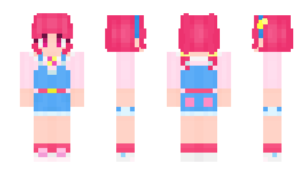 Minecraft skin CureAmiie