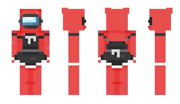 Minecraft skin Red_Imposter