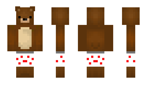Minecraft skin The_Teddy
