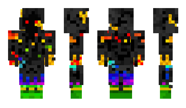 Minecraft skin DeMoNhUnT