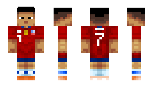Minecraft skin Manguar