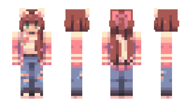 Minecraft скин по нику MeloNat