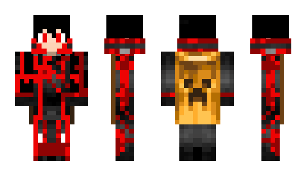 Minecraft skin agitsebmiK