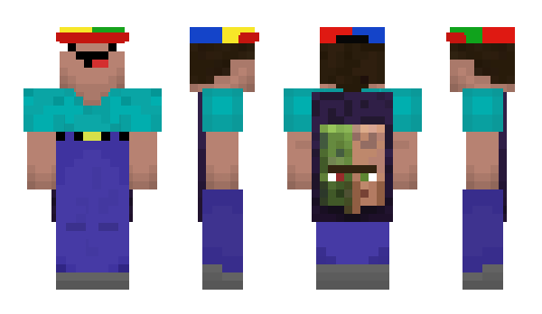 Minecraft skin xvvw