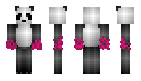 Minecraft skin PomPom02