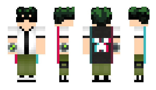 Minecraft skin papipollo13
