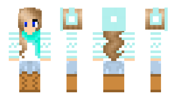 Minecraft skin Milashka2008