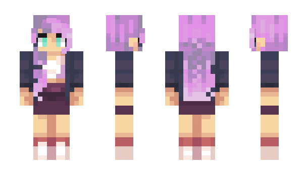 Minecraft skin imhappymia