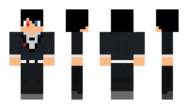 Minecraft skin Lightndarkness