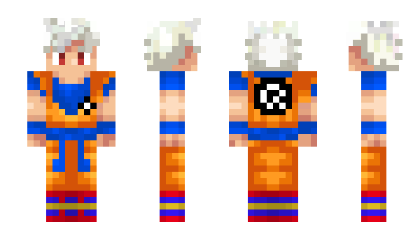 Minecraft скин по нику Goku95