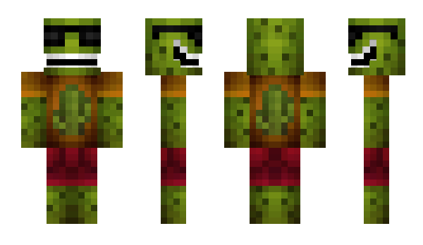 Minecraft skin Kaktusas