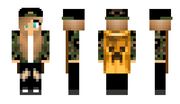 Minecraft skin MishMash3254