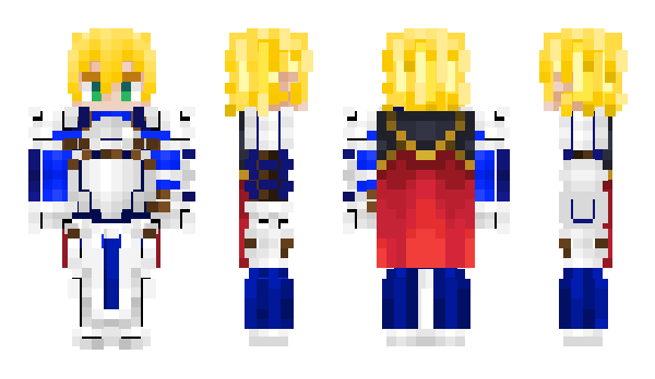 Minecraft skin TheKingAstolfo