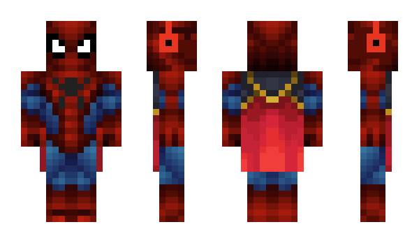 Minecraft skin RealSpiderMan