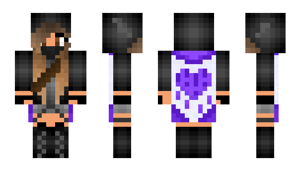 Minecraft skin Rahela