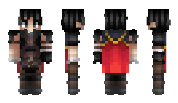 Minecraft skin RockNPuff