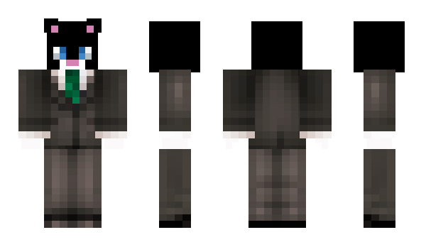 Minecraft skin xBlackCat
