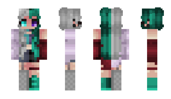 Minecraft skin Azurasu