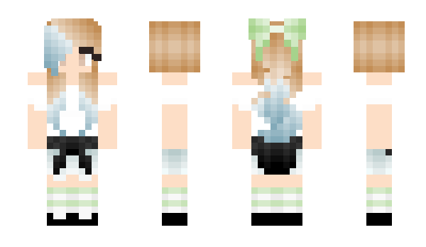 Minecraft skin PinkLilly