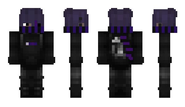 Minecraft skin PolinkaMalinka