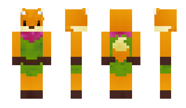 Minecraft скин по нику Foxwashed