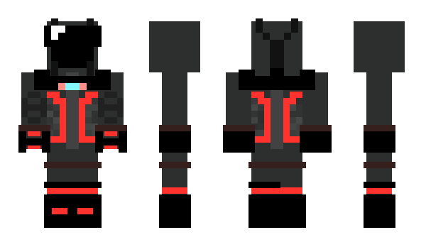 Minecraft skin RubyThorn