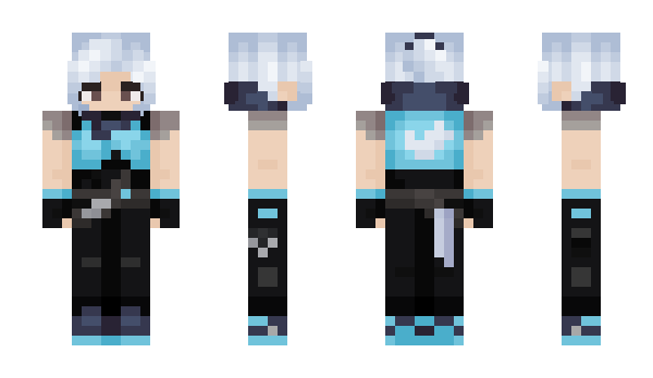 Minecraft skin Dstroke